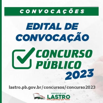 Edital de Convocação 005/2024 - Posse dos Aprovados no Concurso Público 01/2023
