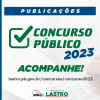 Concurso Público 2023 - Lastro